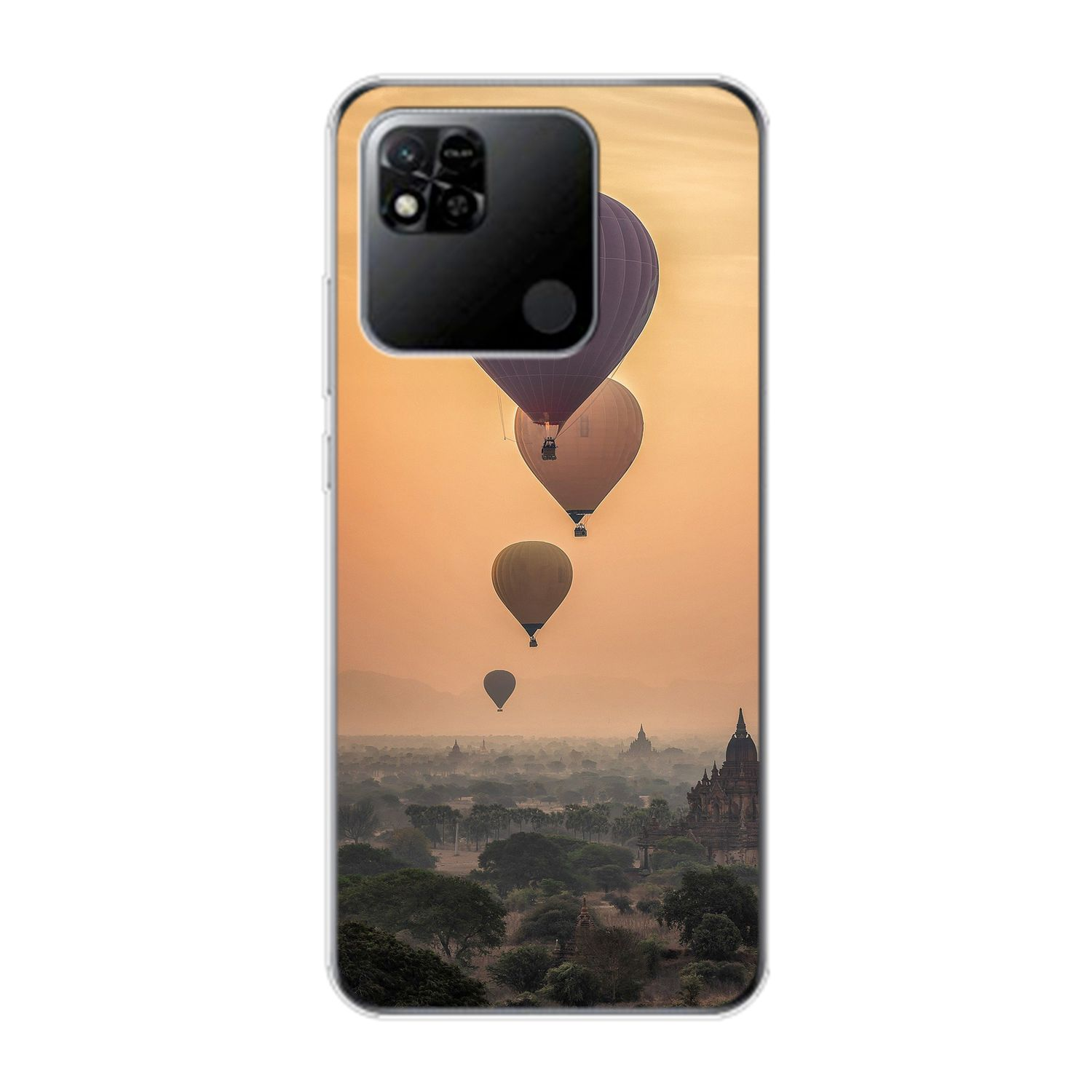 Heißluftballons DESIGN Case, KÖNIG 10A, Redmi Xiaomi, Backcover,