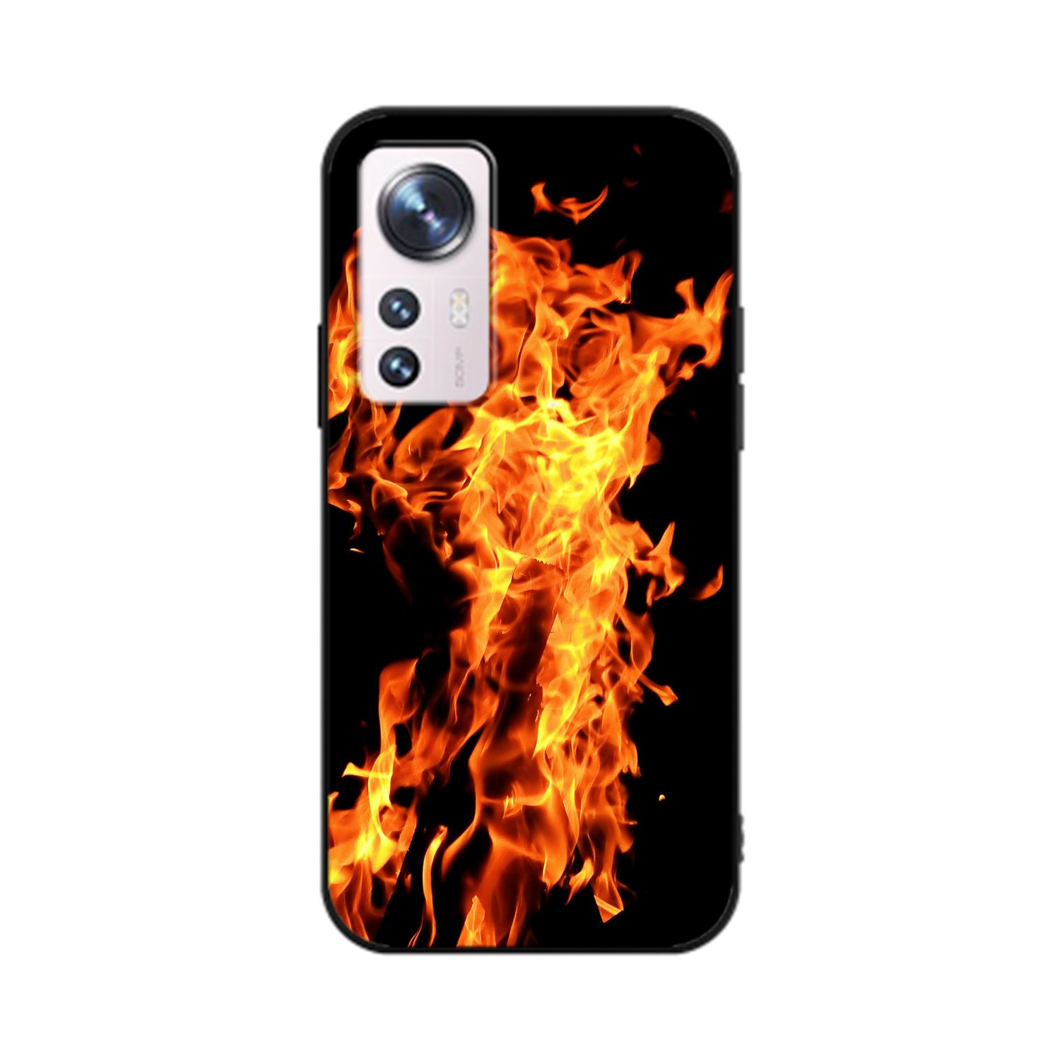 KÖNIG DESIGN Case, Backcover, Xiaomi, Pro, 12 Feuer