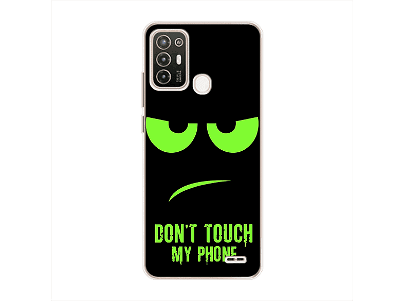 KÖNIG DESIGN Case, Backcover, My Dont Blade Phone ZTE, Grün Touch A52