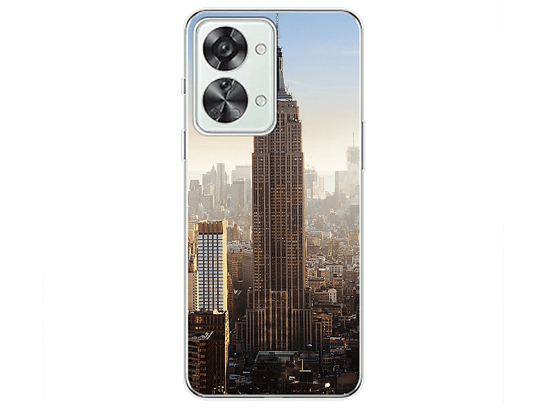 KÖNIG DESIGN Case, Backcover, OnePlus, Nord 2T, Empire State Building
