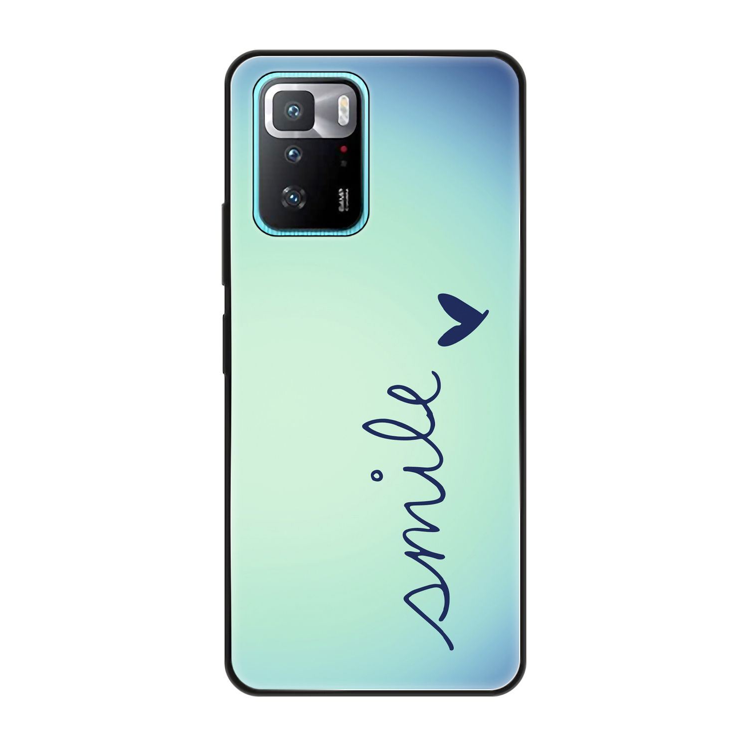 Poco DESIGN Case, Backcover, Xiaomi, Blau X3 KÖNIG Smile GT,