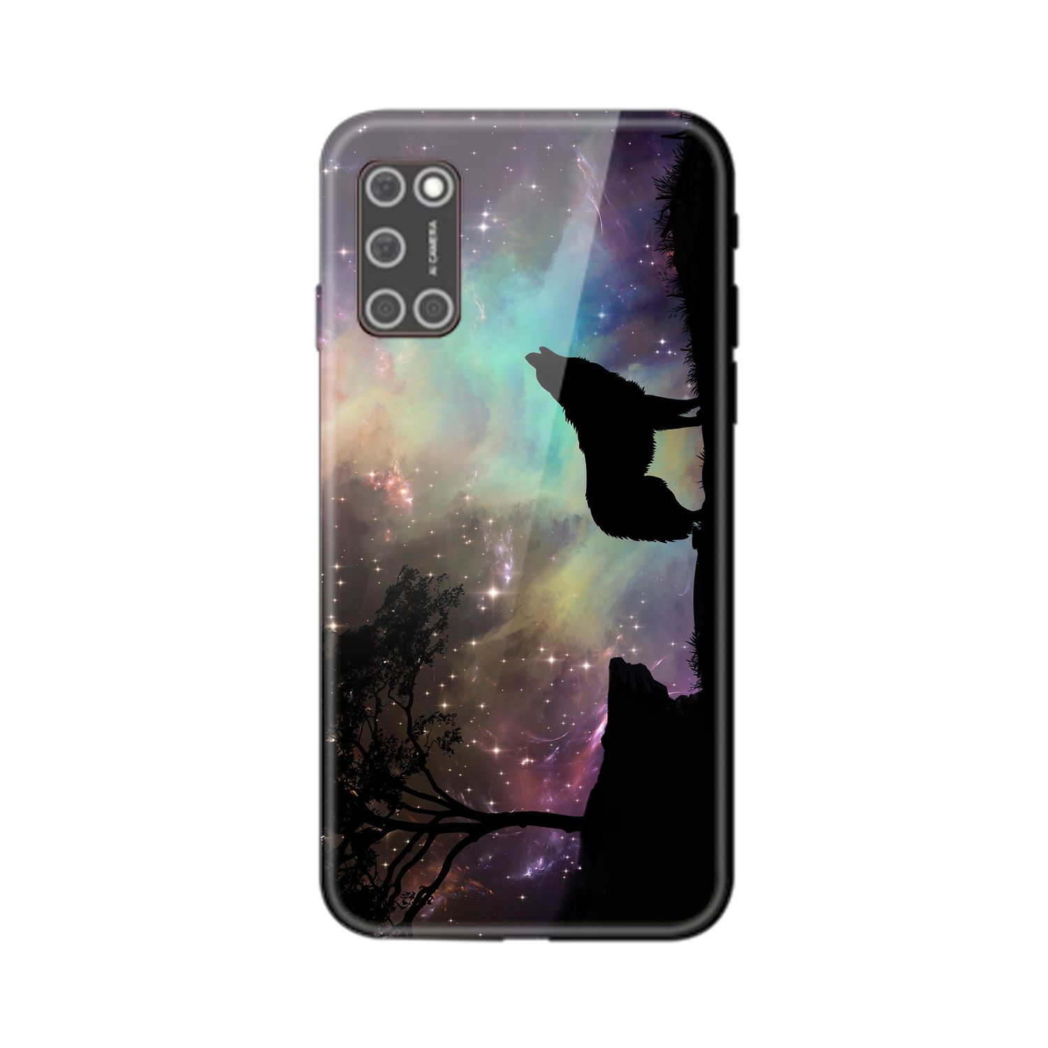 DESIGN Backcover, Wolf Abendhimmel Case, C35, realme, KÖNIG