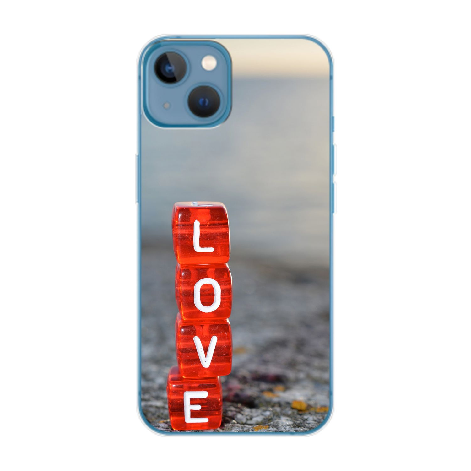 KÖNIG DESIGN Case, Backcover, iPhone Plus, 14 Apple, Love