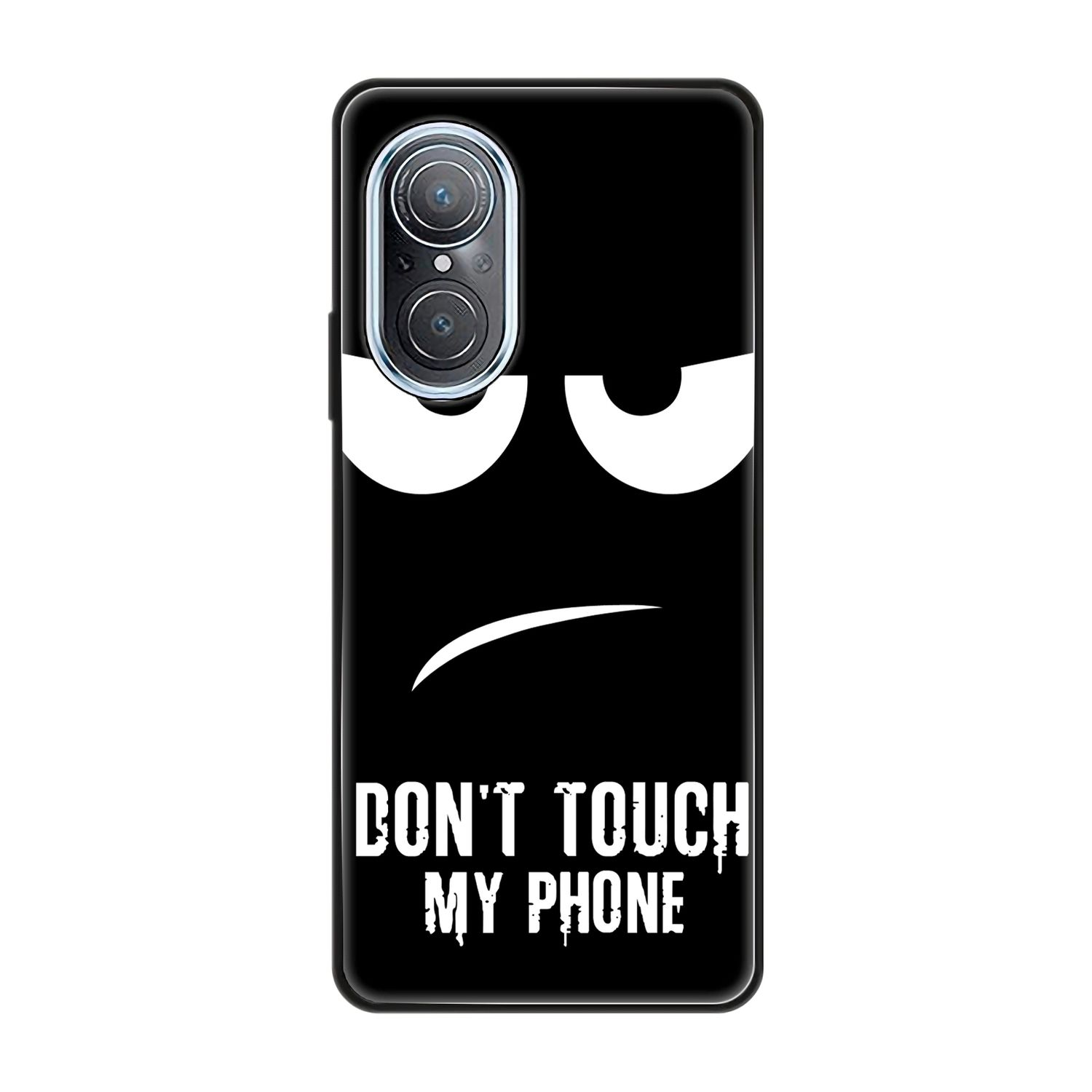 Dont SE, Schwarz Case, My Backcover, Huawei, KÖNIG Phone DESIGN Touch nova 9