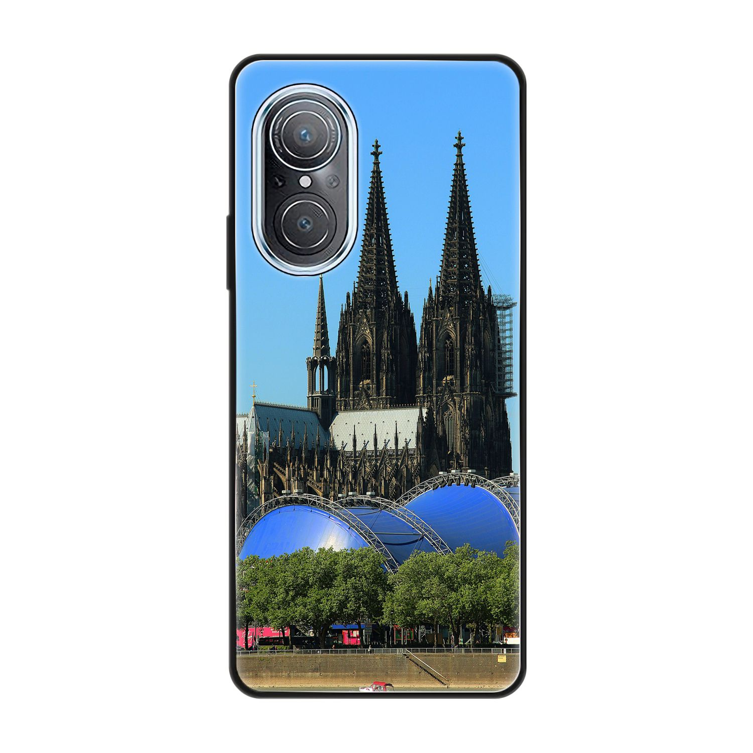 Kölner Dom SE, Backcover, Case, nova KÖNIG DESIGN Huawei, 9