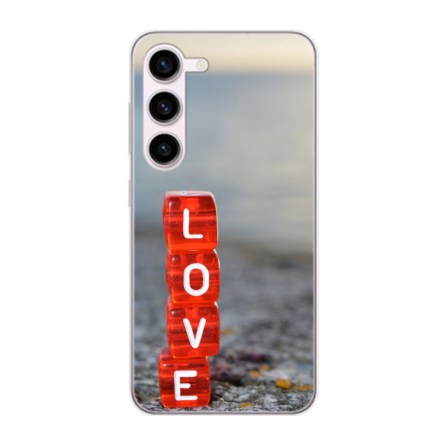 Case, DESIGN Backcover, Love Galaxy S23, Samsung, KÖNIG