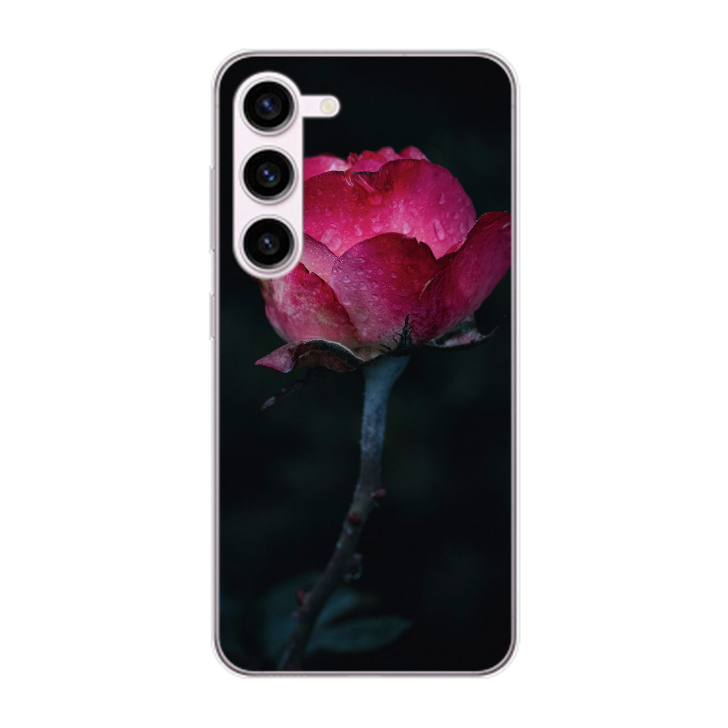 Case, DESIGN S23 KÖNIG Rose Plus, Galaxy Samsung, Backcover,