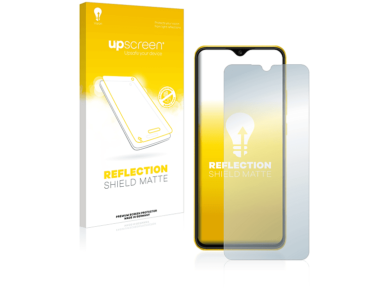 UPSCREEN entspiegelt matte Schutzfolie(für C40) Xiaomi Poco