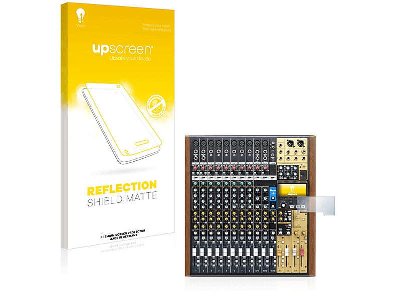 UPSCREEN entspiegelt matte Schutzfolie(für Tascam Modell 12)