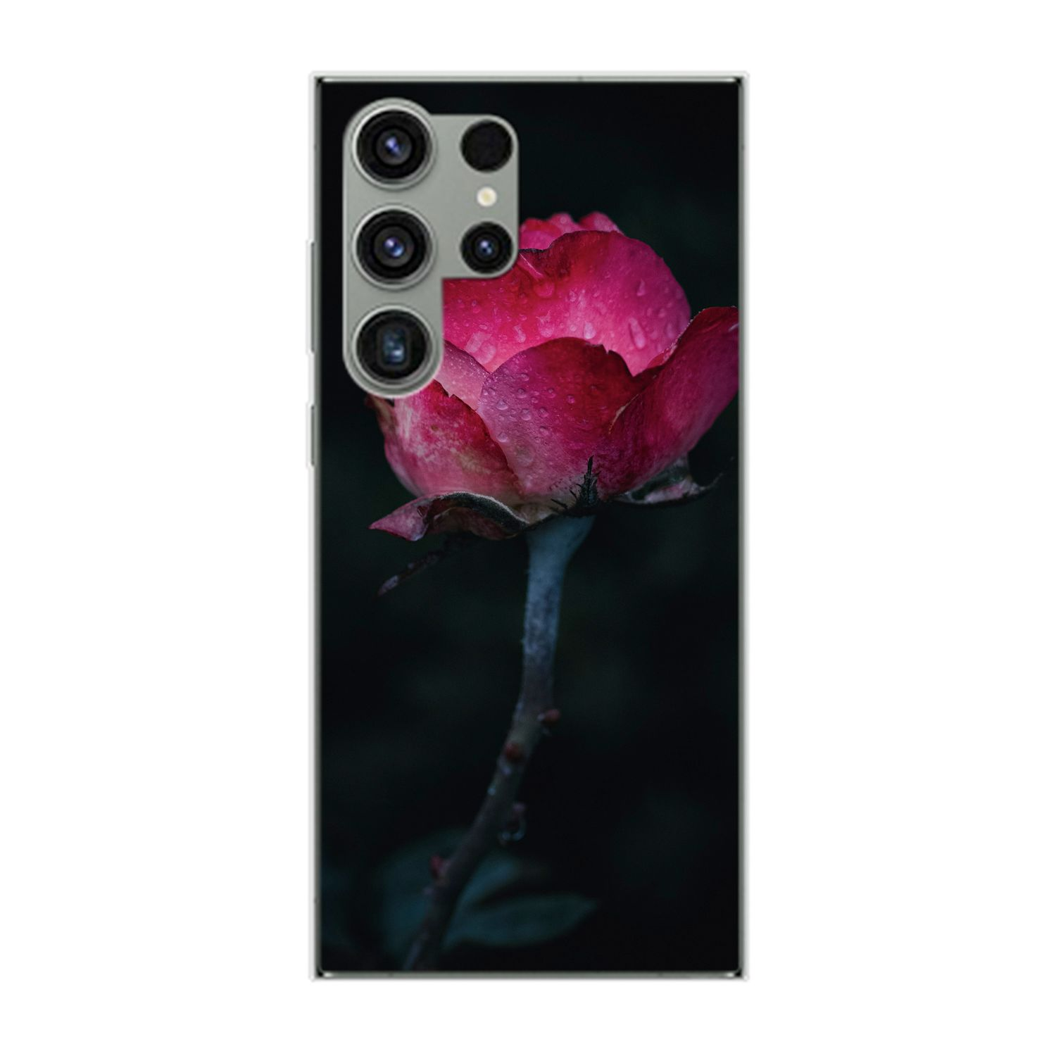KÖNIG DESIGN Case, Backcover, Samsung, S23 Ultra, Rose Galaxy