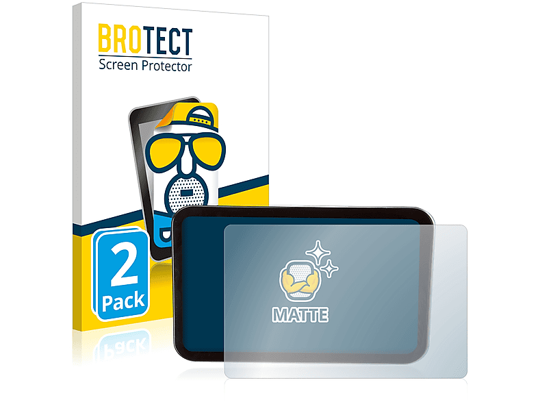 BROTECT 2x matte Schutzfolie(für Vtech Preschool Colour Tablet)