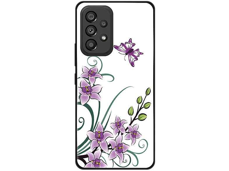 KÖNIG DESIGN A53 Lotusblume Galaxy Case, 5G, Backcover, Samsung