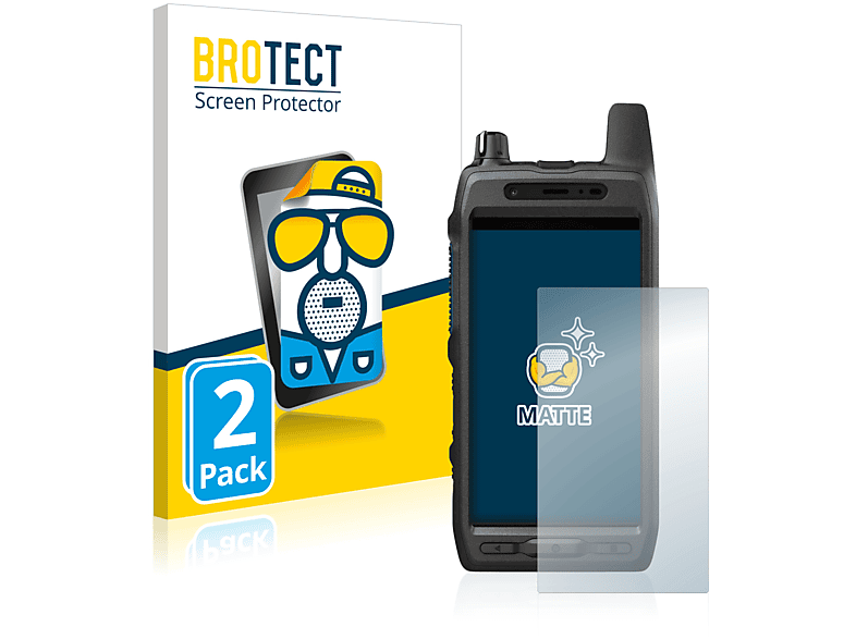 BROTECT 2x matte Schutzfolie(für Motorola Evolve HK2157)