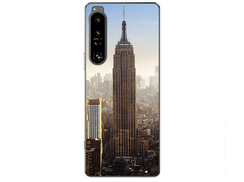 KÖNIG DESIGN Case, Backcover, Sony, Xperia 1 IV, Empire State Building