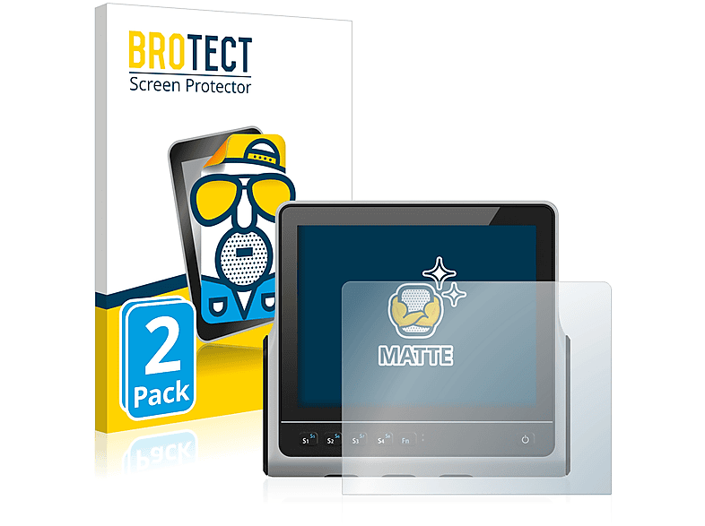 BROTECT 2x VMT9010) ads-tec Schutzfolie(für matte