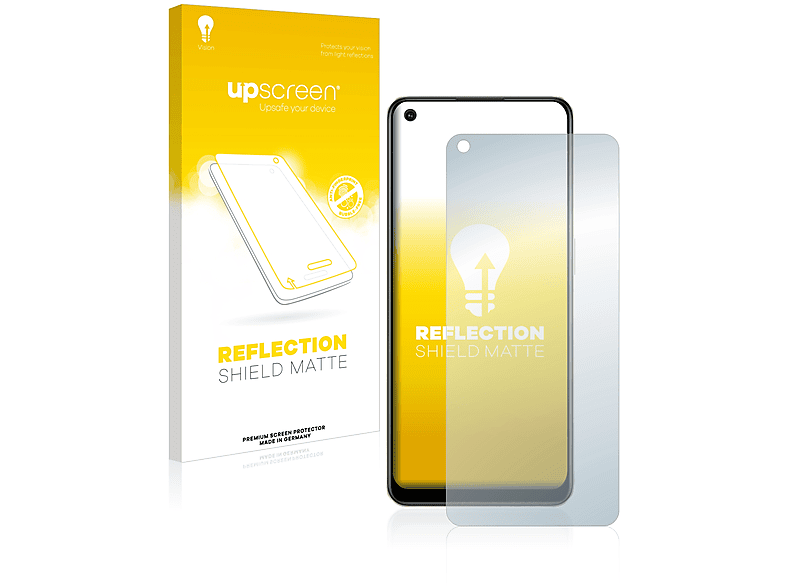 UPSCREEN entspiegelt matte Schutzfolie(für Oppo Reno 8 4G)