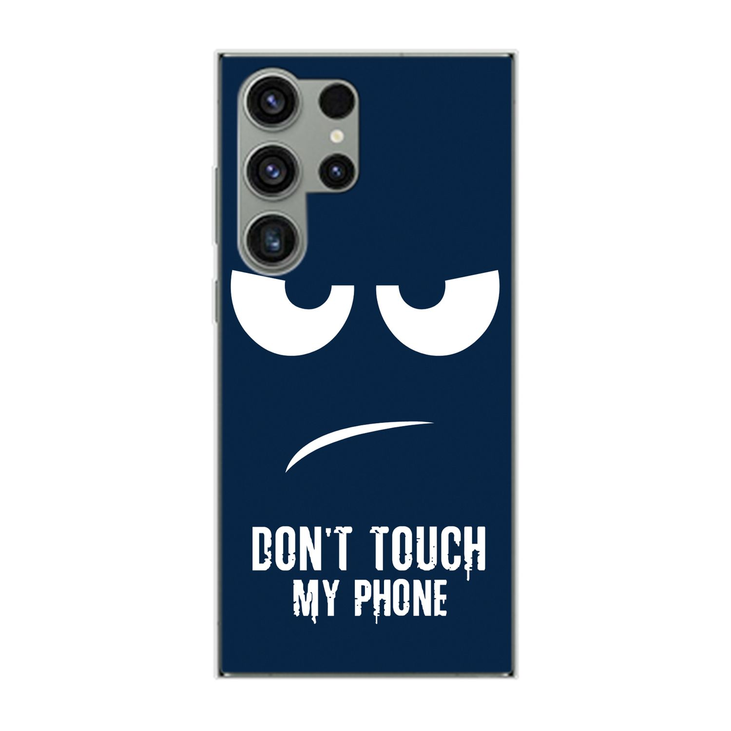 Case, KÖNIG Samsung, Touch Phone My Dont DESIGN S23 Backcover, Ultra, Galaxy Blau