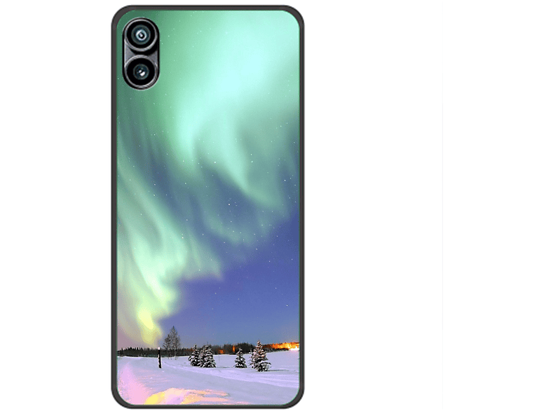 KÖNIG DESIGN Case, Phone Backcover, Nothing, 1, Polarlichter