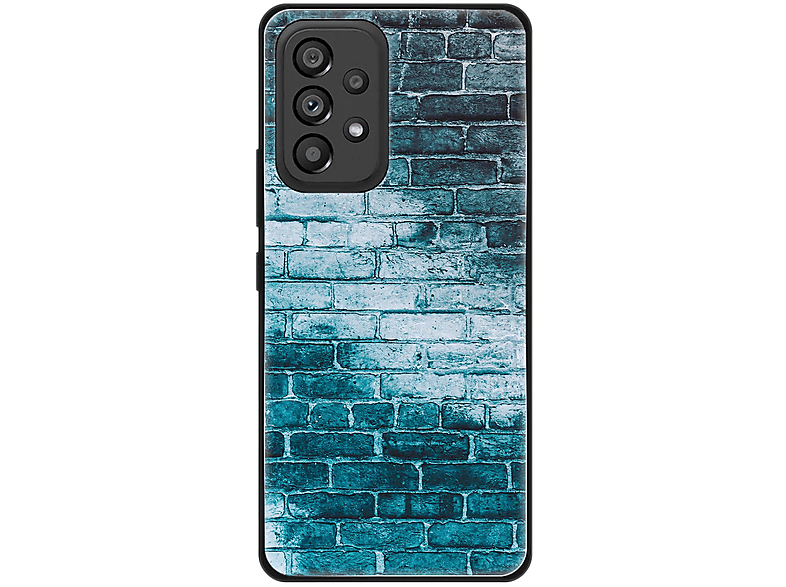 A53 Samsung, Galaxy Backcover, Case, 5G, KÖNIG Ziegelwand DESIGN
