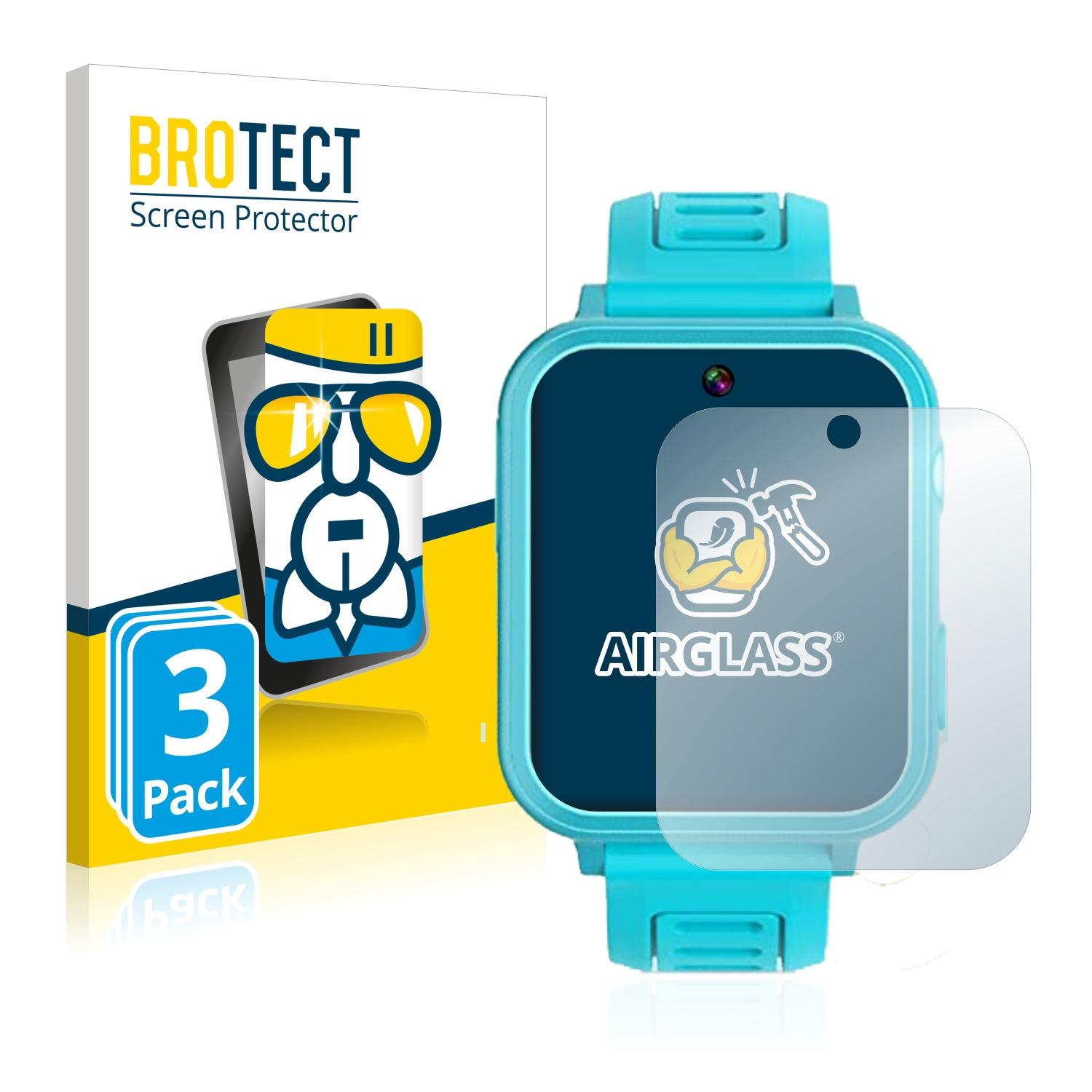 Airglass 3x Schutzfolie(für klare Clleylise S16Y) BROTECT