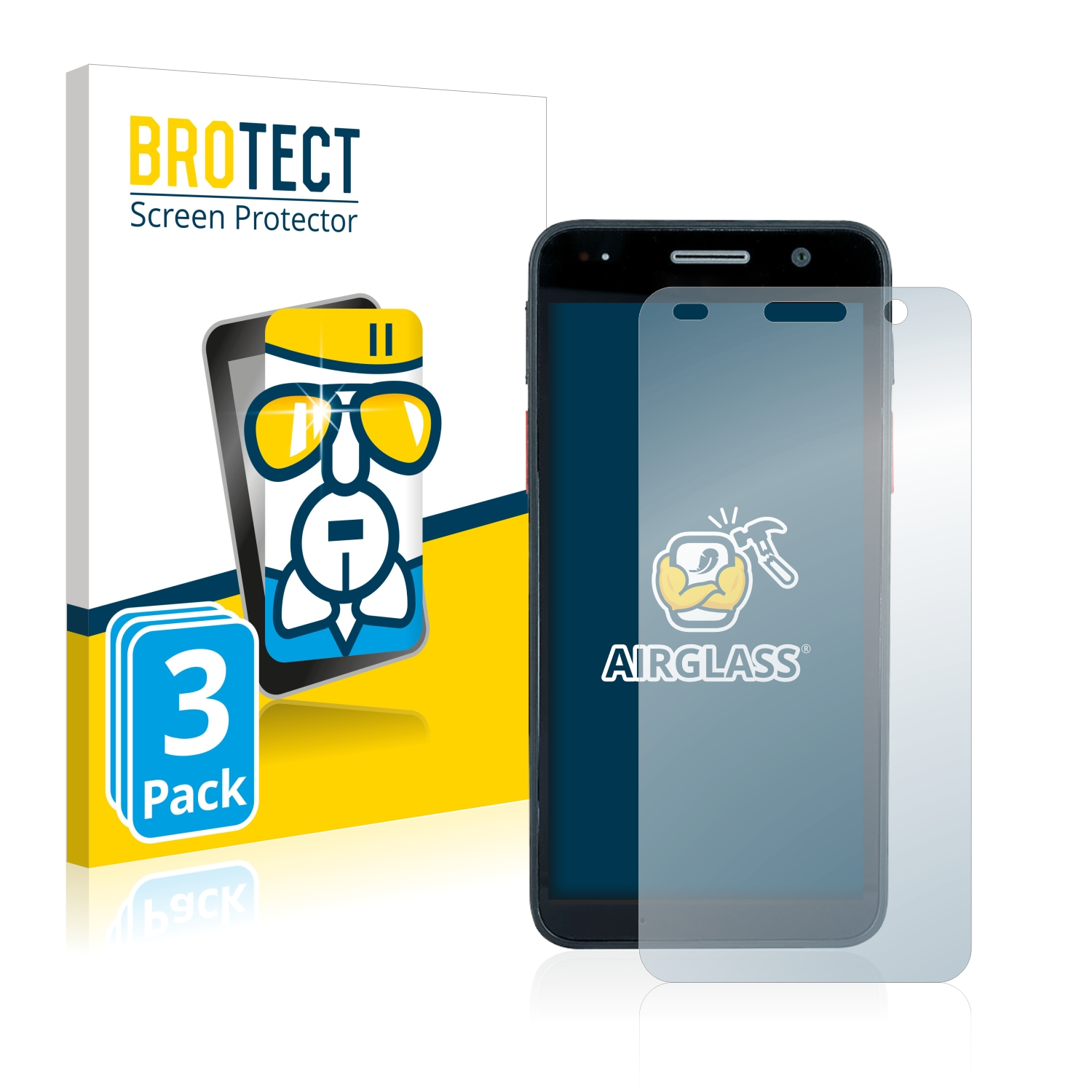 BROTECT 3x Airglass klare Schutzfolie(für Honeywell CT 30 XP)