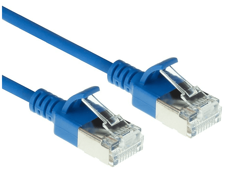 LSZH CAT6A m U/FTP ACT Netzwerkkabel, Slimline, 1,5 DC7651