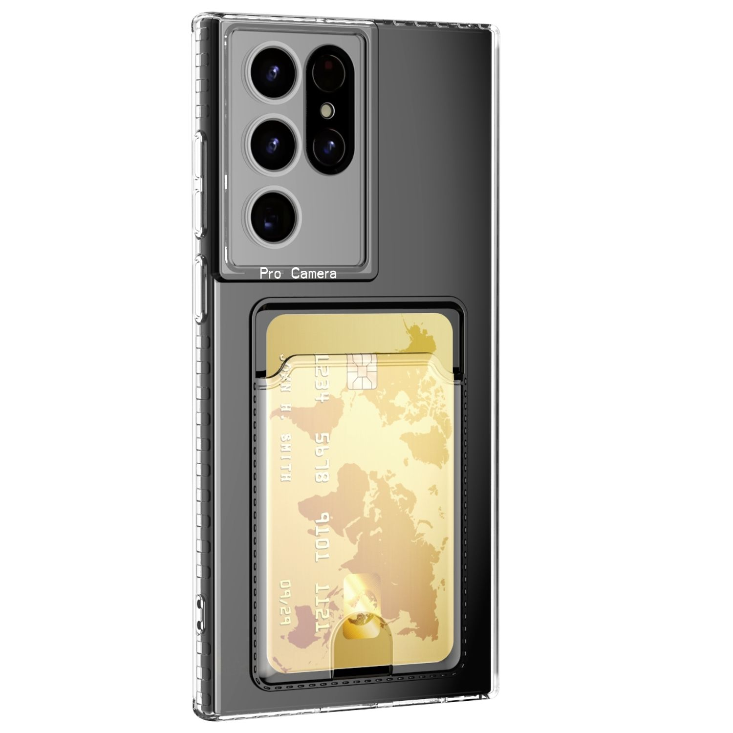 KÖNIG DESIGN Case, Backcover, Samsung, S23 Galaxy Ultra, Transparent