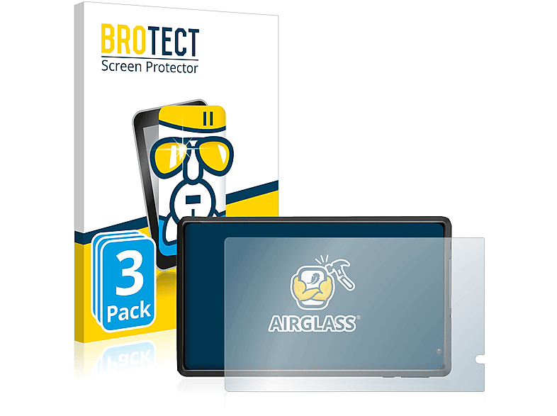 BROTECT 3x Airglass klare Schutzfolie(für Pritom L8)