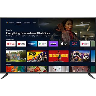 Android TV LED 58" - SMART TECH 58UA20T1 UHD 58" Smart TV, UHD 4K, Quad-core, Smart TV, DVB-T2 (H.265), Negro