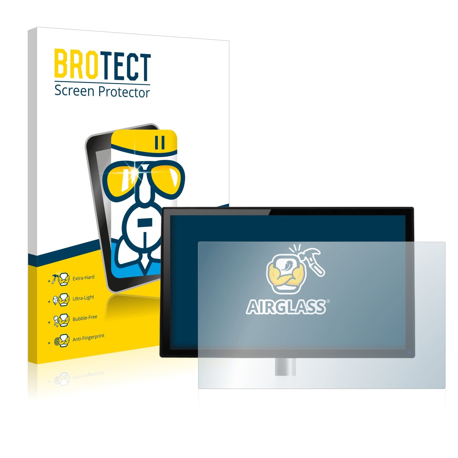 BROTECT ads-tec MMD8017) Schutzfolie(für Airglass klare