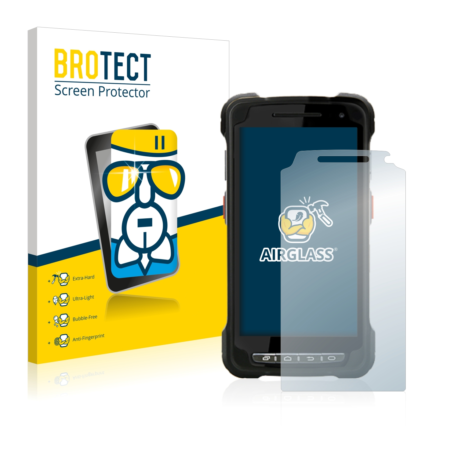 Point klare Airglass Schutzfolie(für Mobile BROTECT PM80)