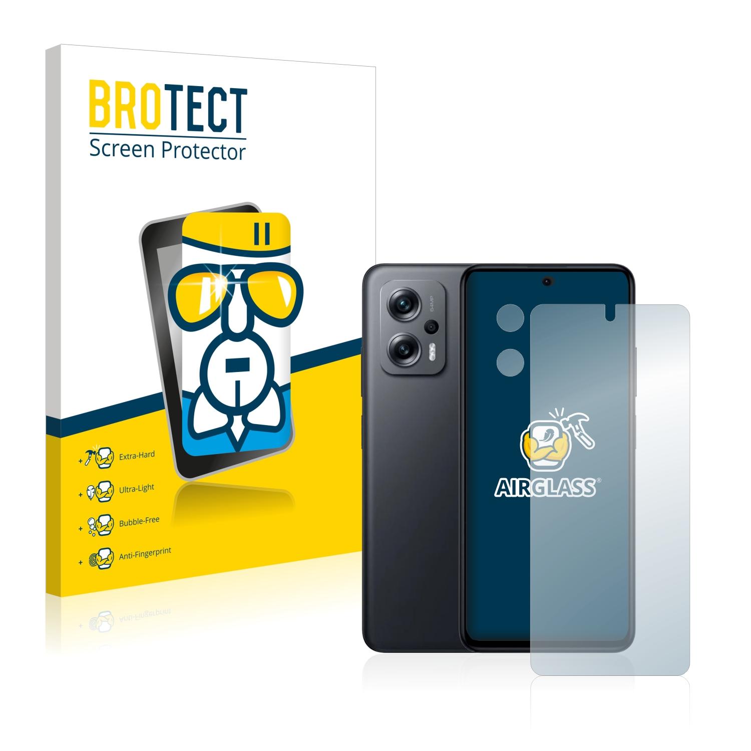BROTECT Airglass klare Schutzfolie(für Xiaomi X4 GT) Poco