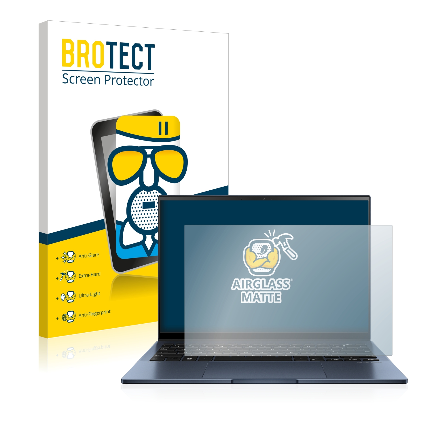 BROTECT Airglass matte Schutzfolie(für ASUS ZenBook OLED) S13