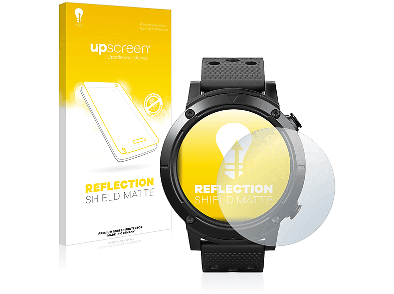 SilverCrest matte entspiegelt Sport) Smartwatch UPSCREEN Schutzfolie(für