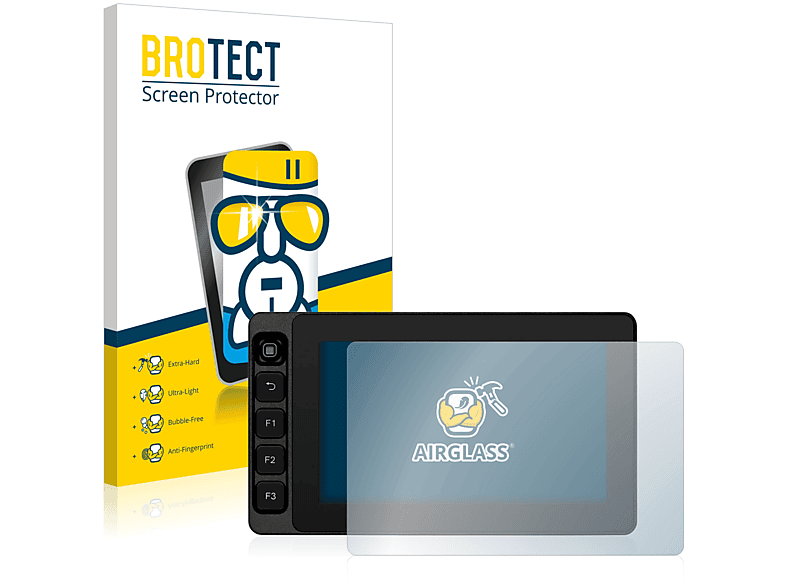 BROTECT Airglass klare Schutzfolie(für SmallHD Ultra 5) | Monitor Displayschutz