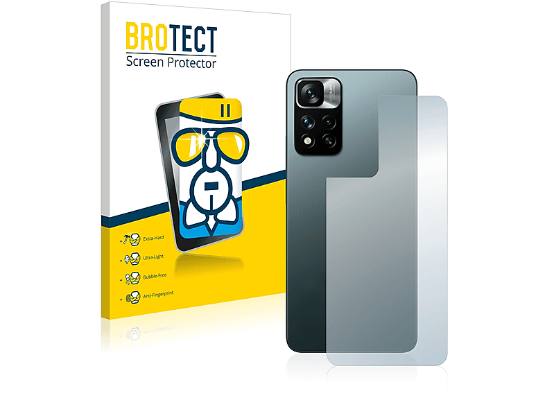 BROTECT Airglass klare Schutzfolie(für Pro+ Redmi Note 11 Xiaomi 5G)