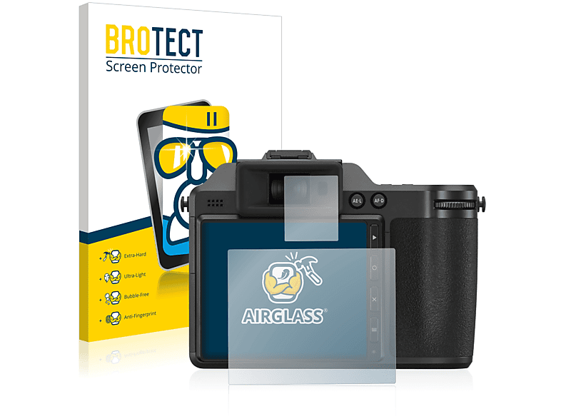 BROTECT Airglass klare Schutzfolie(für Fujifilm X-H2)