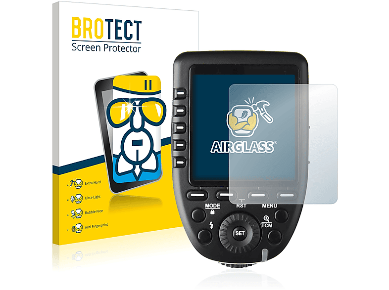 BROTECT Airglass klare Schutzfolie(für Godox XPro) | Schutzfolien & Schutzgläser