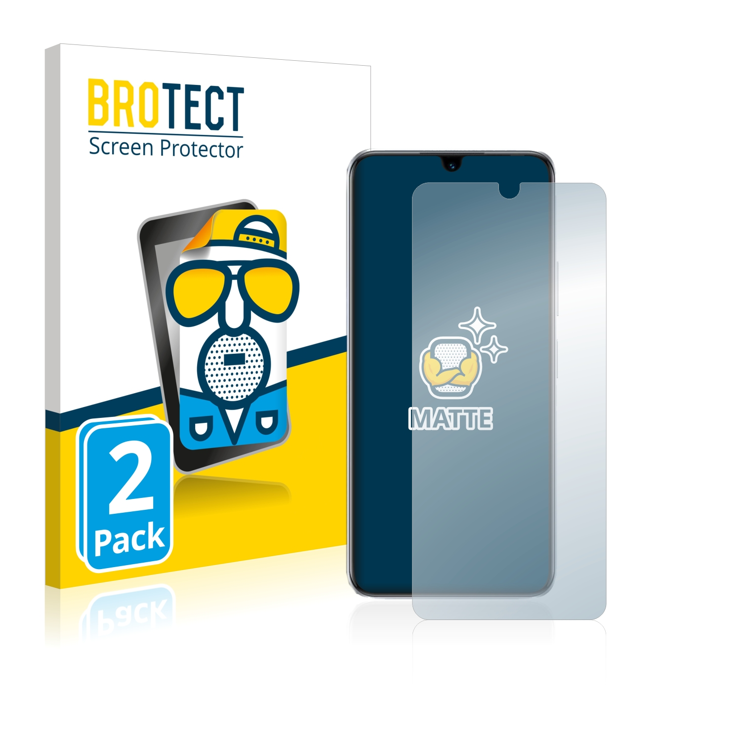 2x Note 5G) matte BROTECT 12 Schutzfolie(für Pro Infinix