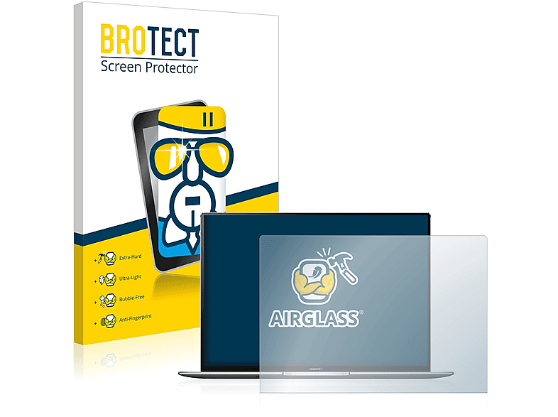 Airglass MateBook klare Huawei B7-410) BROTECT Schutzfolie(für