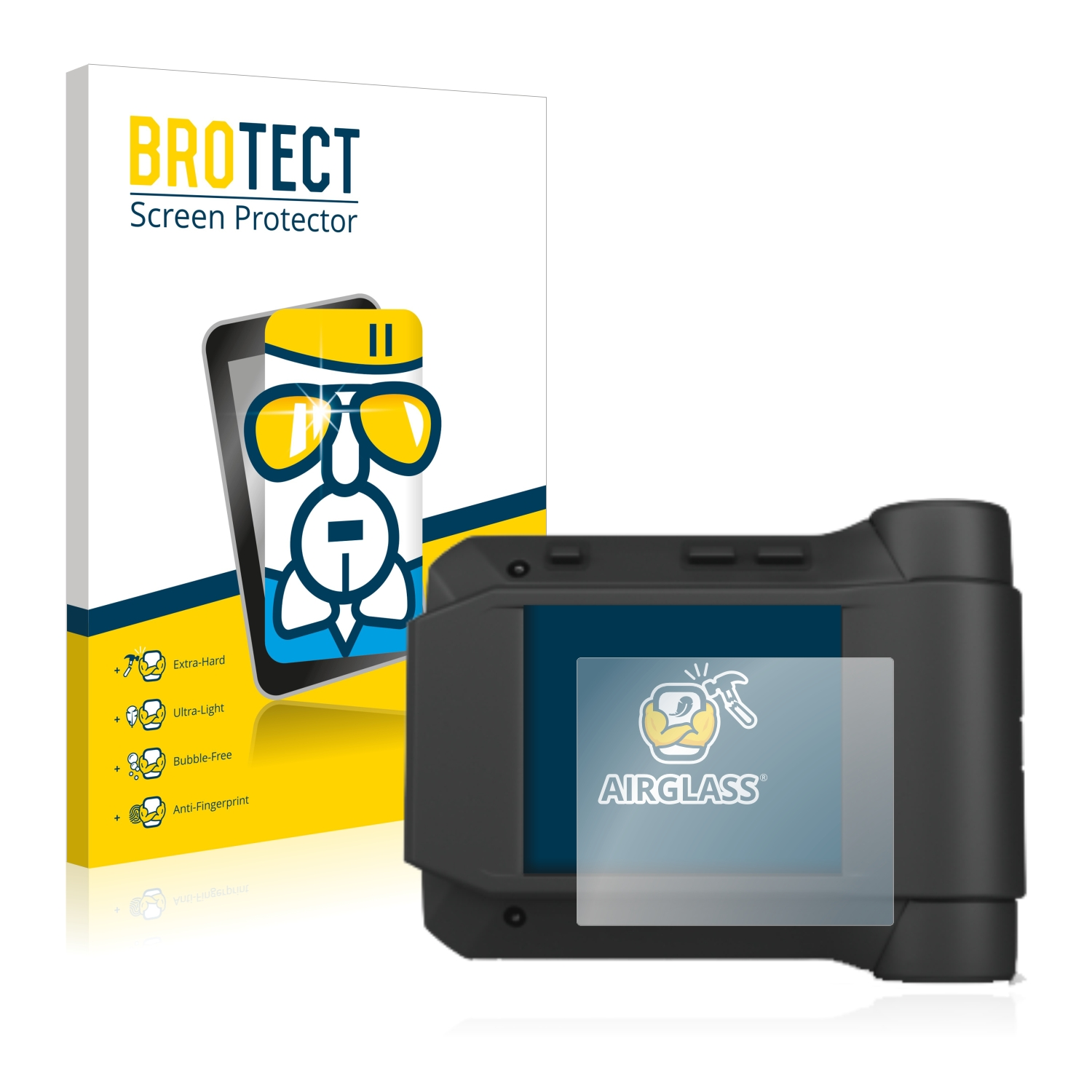 BROTECT Airglass X35) Schutzfolie(für s.Quad Swissphone klare