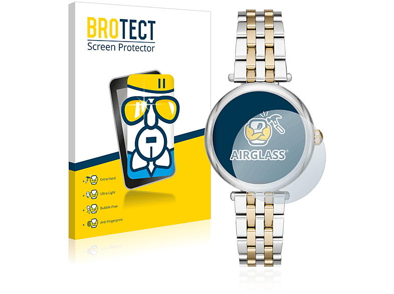 BROTECT Airglass klare Schutzfolie(für Michael Kors Darci MK 4569)