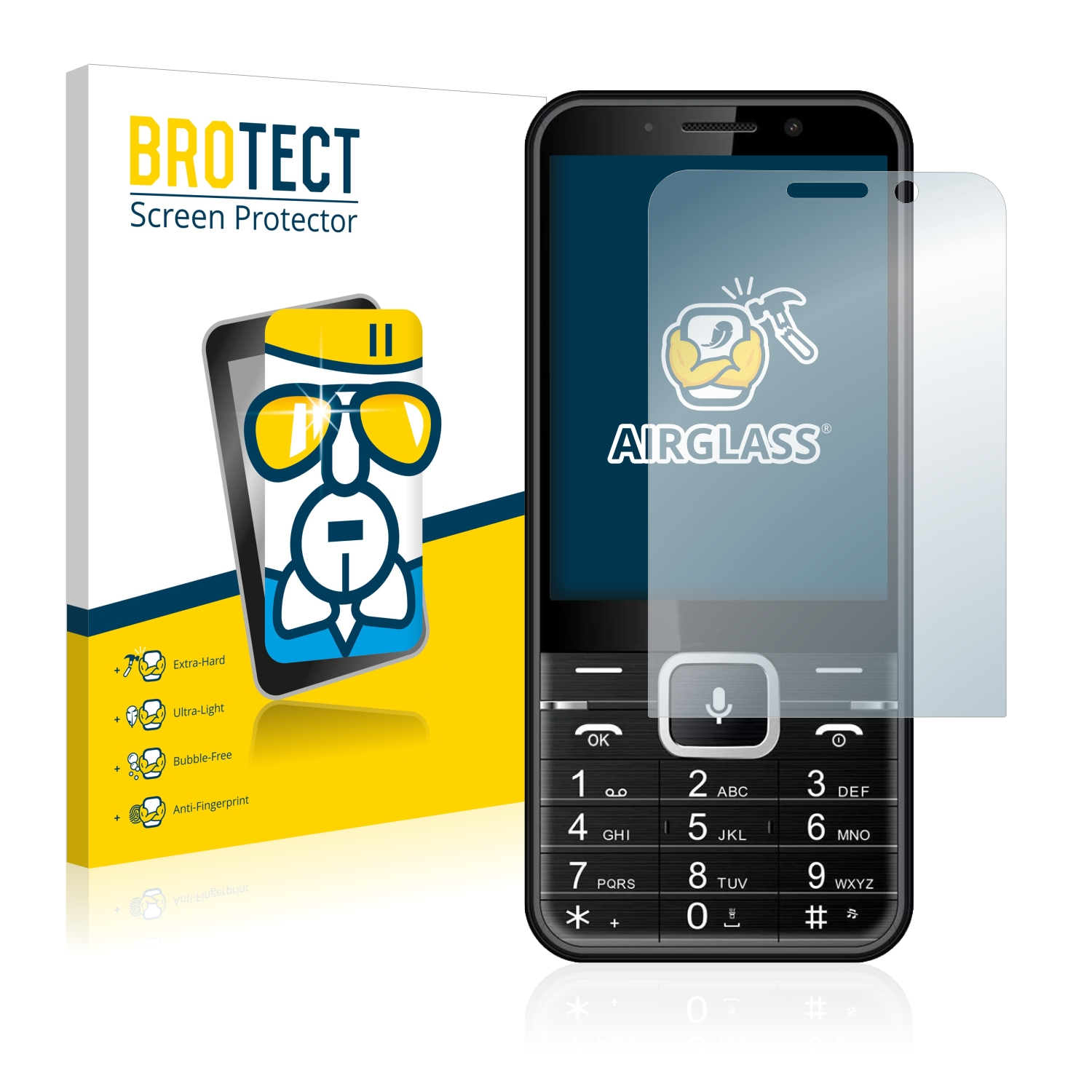 Smart) Schutzfolie(für Up Airglass klare myPhone BROTECT