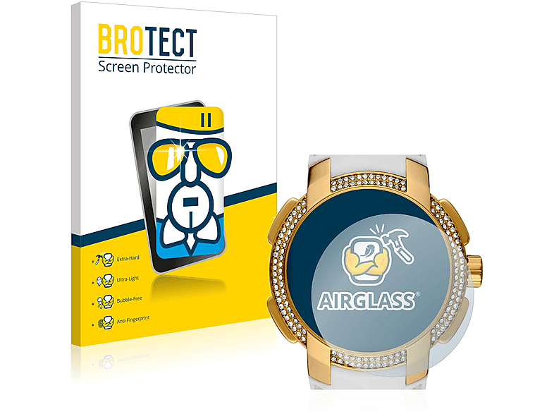 BROTECT Airglass klare Schutzfolie(für Michael Kors Sydney MK 7221)