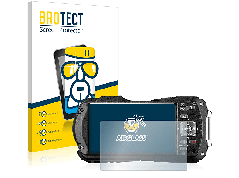 BROTECT Airglass klare Schutzfolie(für Ricoh WG-80)