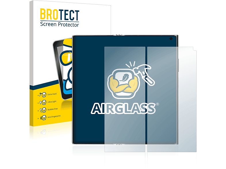 BROTECT Airglass Xs Mate klare Schutzfolie(für Huawei 2)