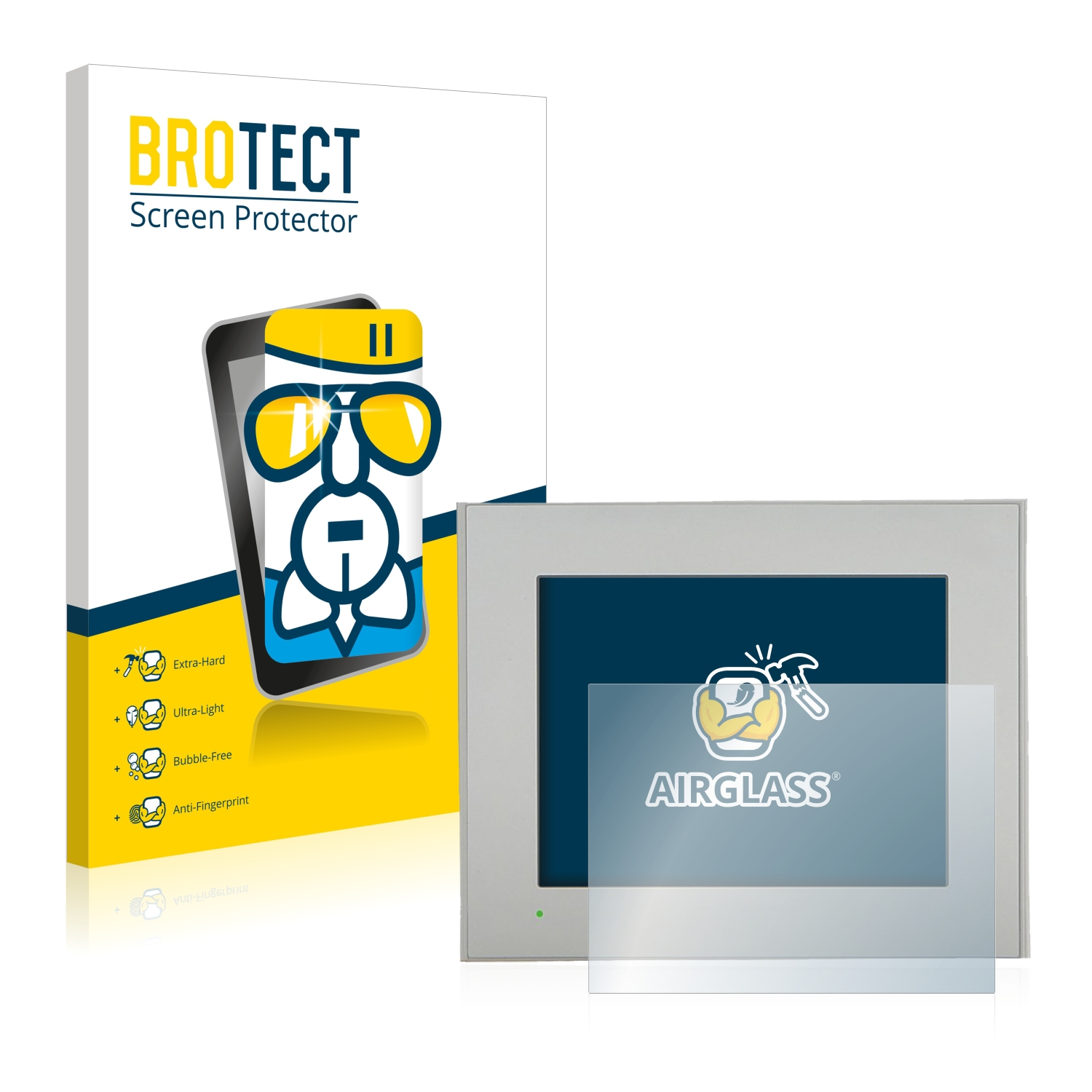 BROTECT Airglass klare Schutzfolie(für GP-4301T) Pro-Face