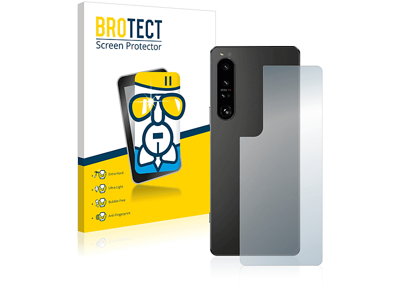 BROTECT Airglass klare Schutzfolie(für Sony Xperia 1 IV (Rückseite))