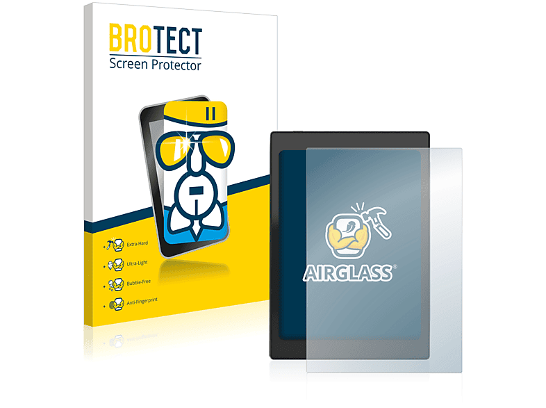 Schutzfolie(für Boox Onyx klare Airglass BROTECT C) Nova Air