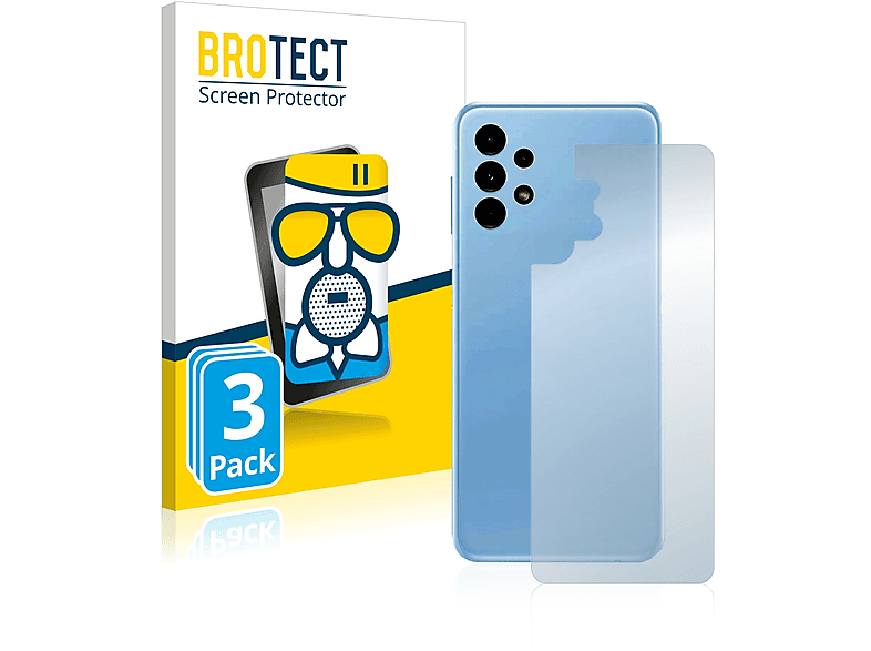 Galaxy Samsung A13 3x (Rückseite)) BROTECT Schutzfolie(für Airglass matte